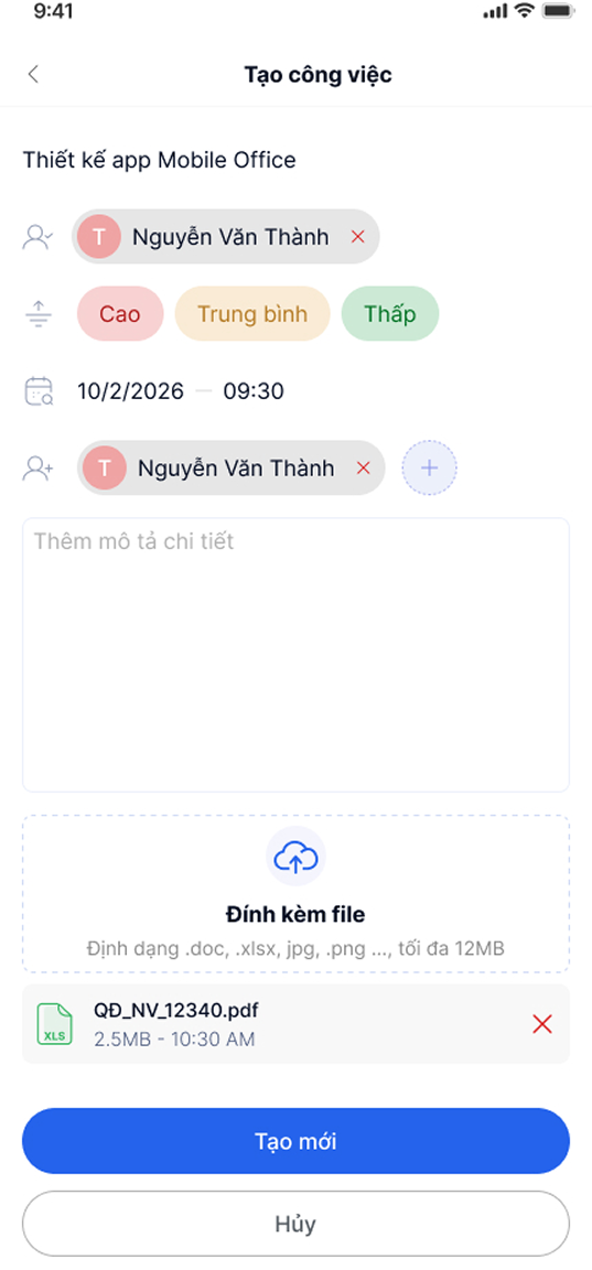 AI task suggestion
